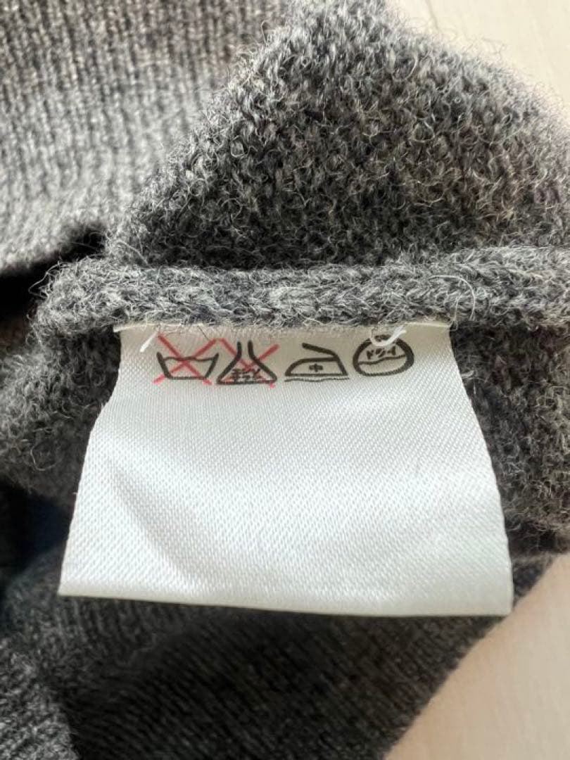 ラルフローレン　ポロ　ベスト　グレー　未使用　S ウール