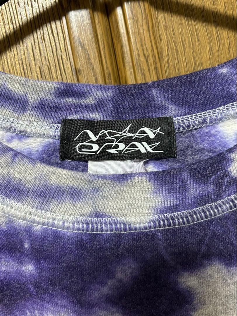 【naka renya × MINERAL】1/1 Tie dye sweat