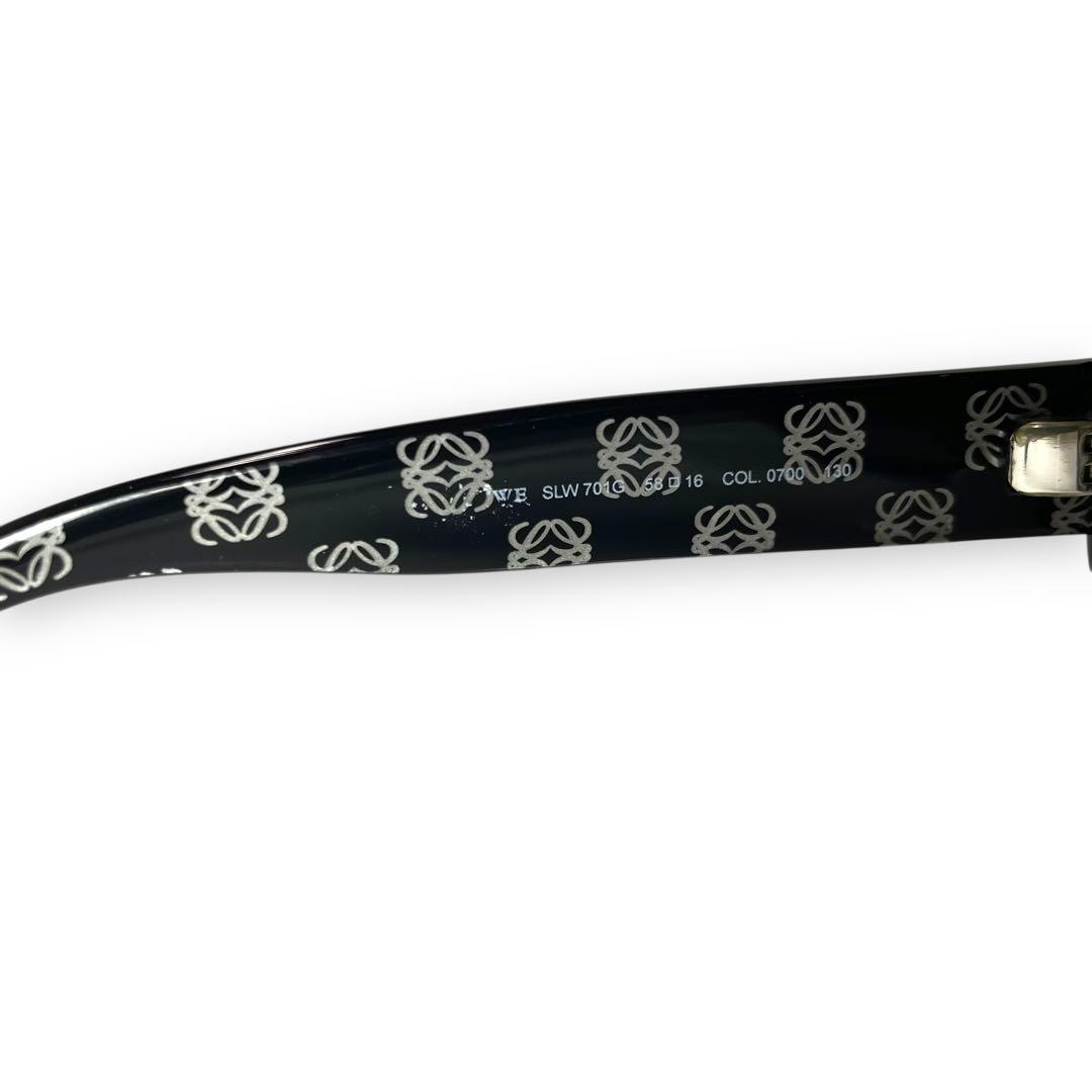 美品★LOEWE サングラス　アナグラム　ブラック