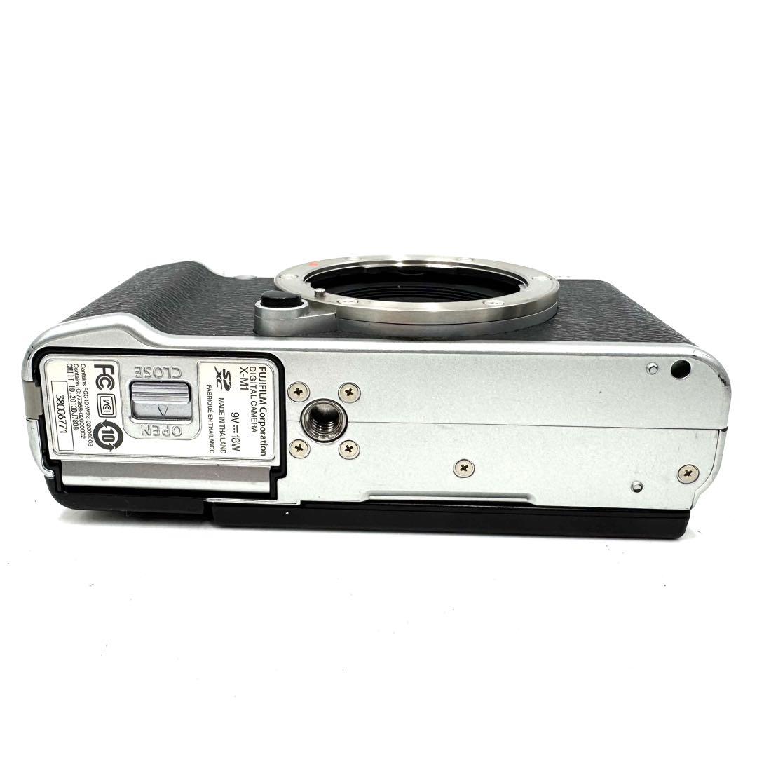 動作良好 FUJIFILM X-M1 シルバー XC 16-50mm OIS