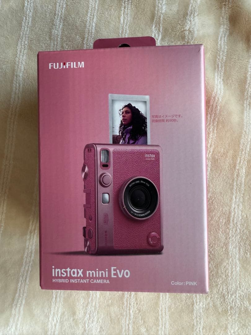 Fujifilm フジフイルム instax mini Evo PINK ピンク