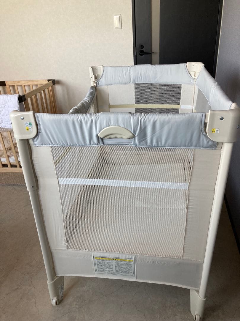 【チームひとり】ココネルエアーAB グレー　【マットレス、ボックスシーツ