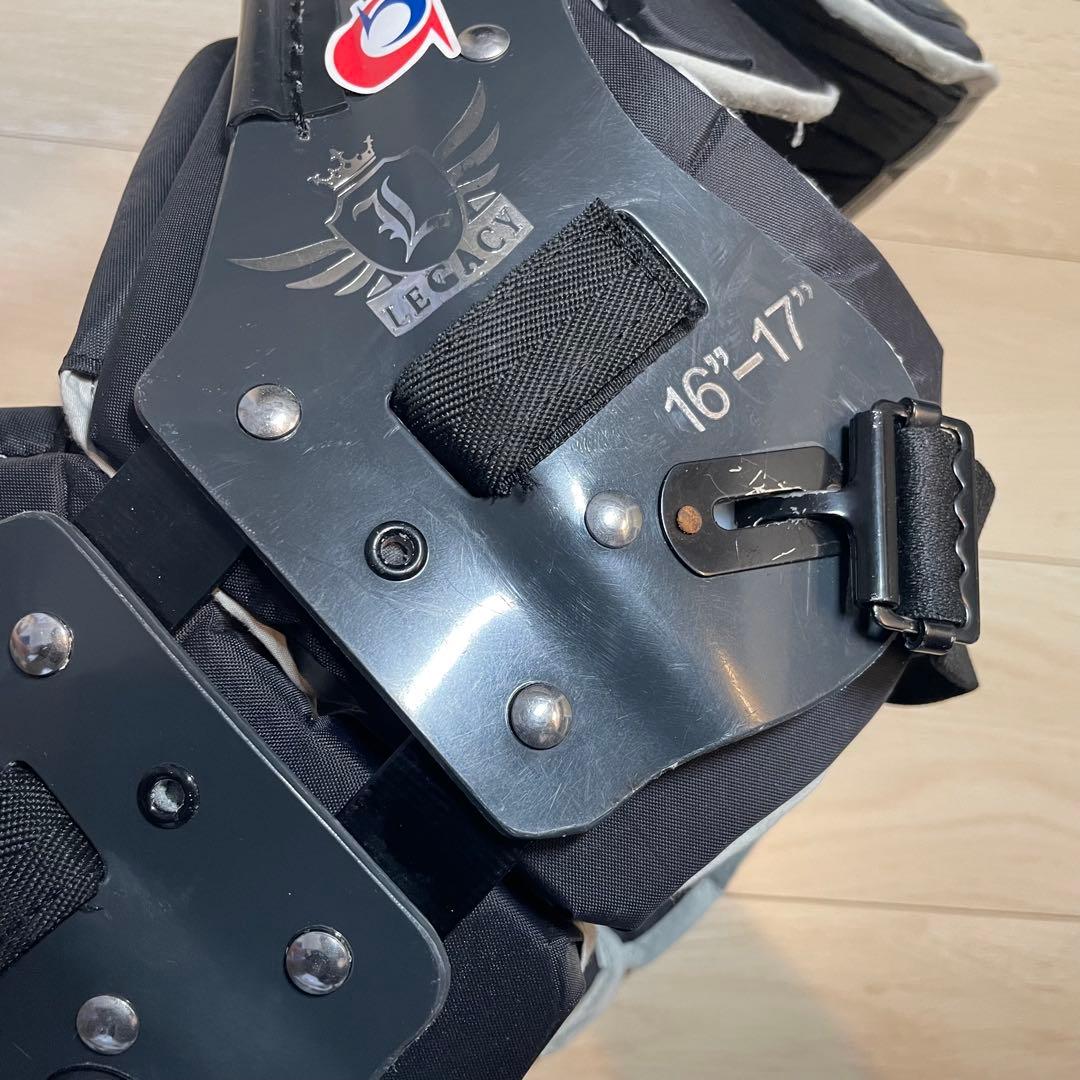 DOUGLAS JD XS ショルダーパッド 16\"-17\" ブラック