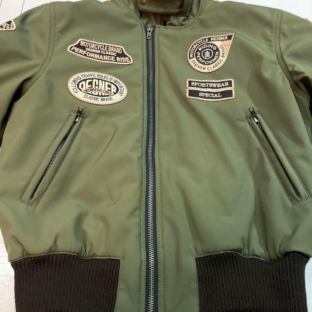 デグナー製　ライダース プロテクター付　M