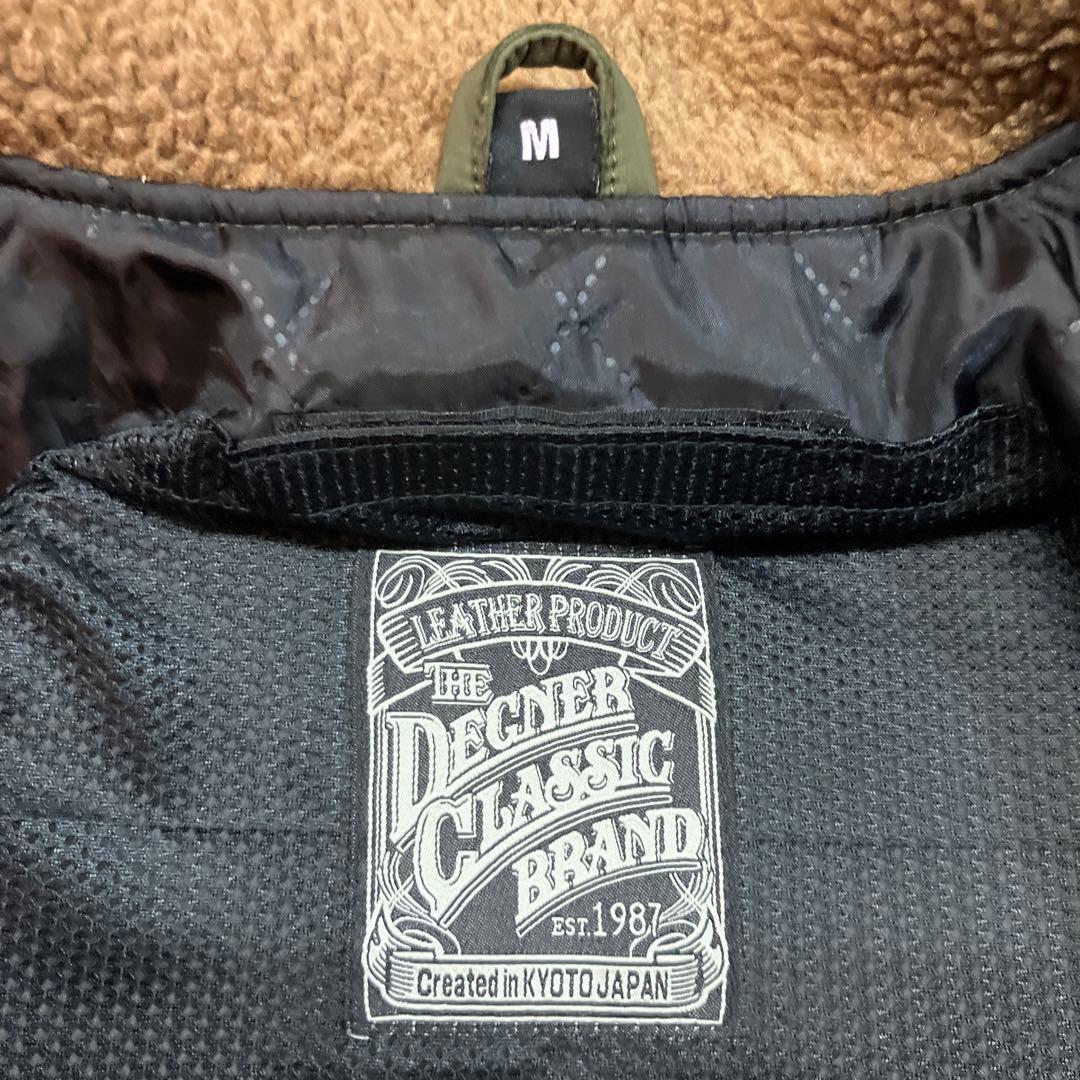 デグナー製　ライダース プロテクター付　M