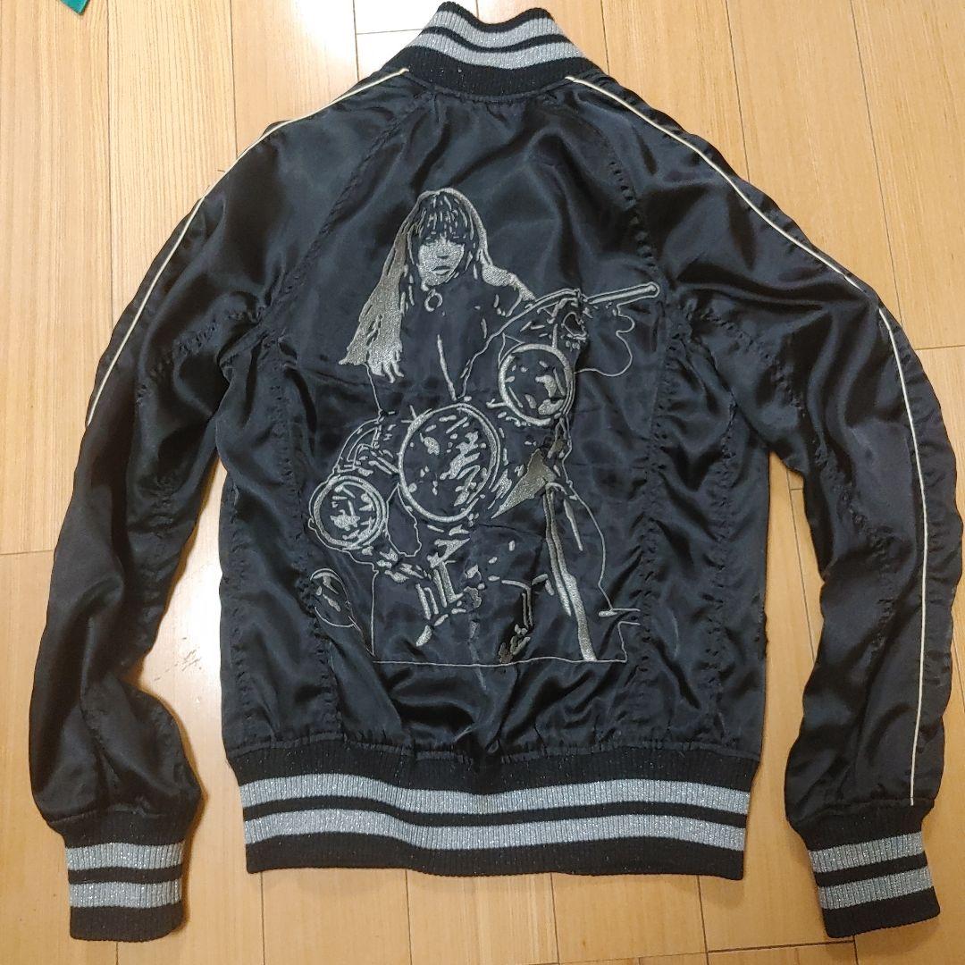 Hysteric Glamour ブラック スカジャン　バイクガール　レディース
