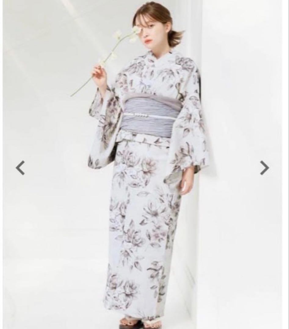 Dita 浴衣うたかたの月下美人（浴衣.帯）