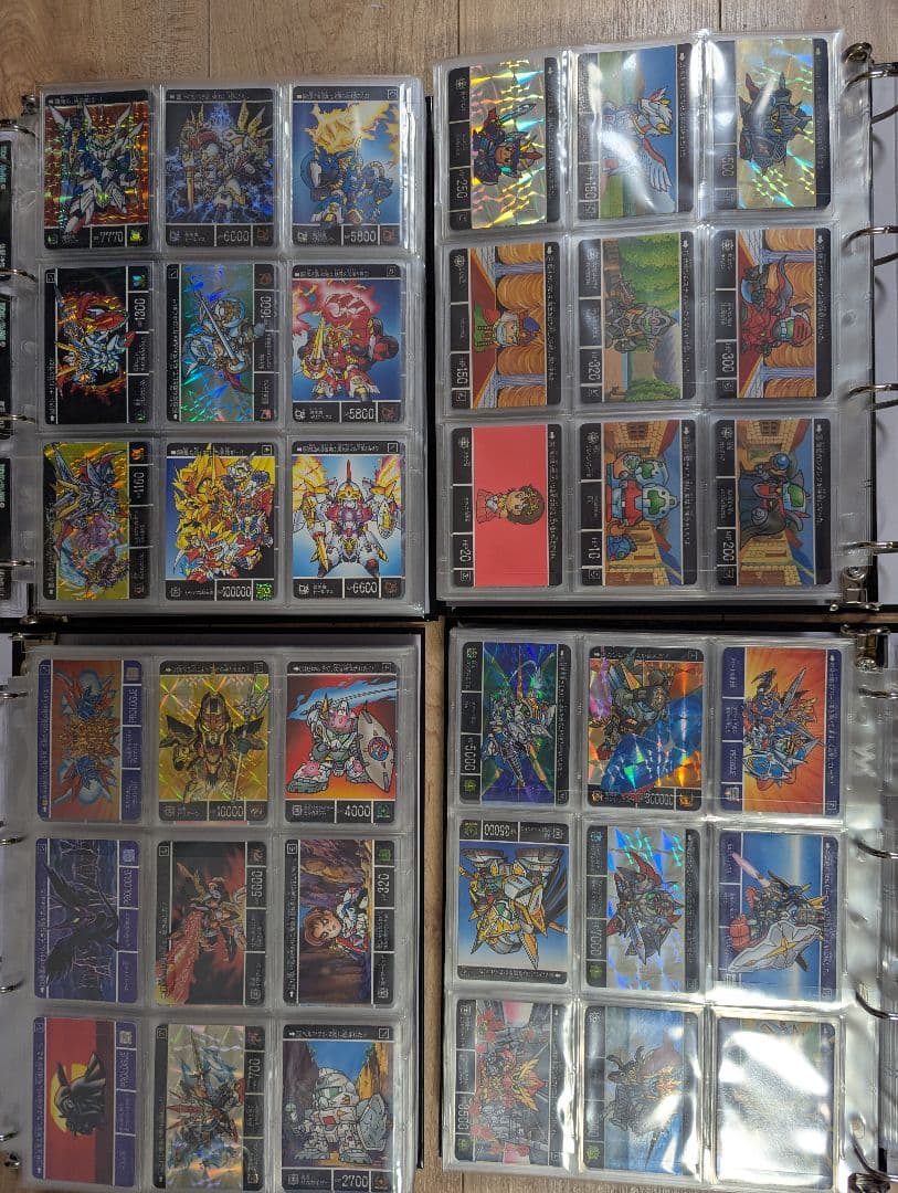 バンダイ　カードダス　SDガンダム外伝　騎士ガンダム　フルコンプ　当時品