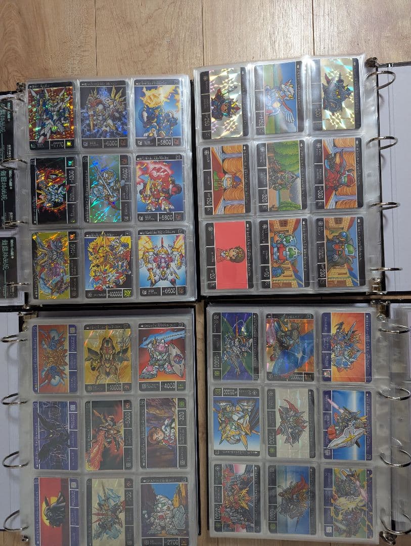 バンダイ　カードダス　SDガンダム外伝　騎士ガンダム　フルコンプ　当時品