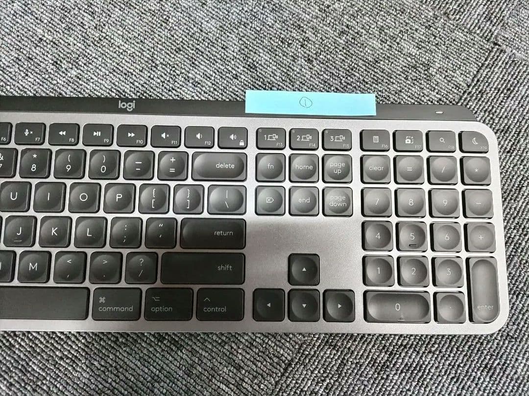 ① Logicool MX Keys S (Mac用) ロジクール KX800