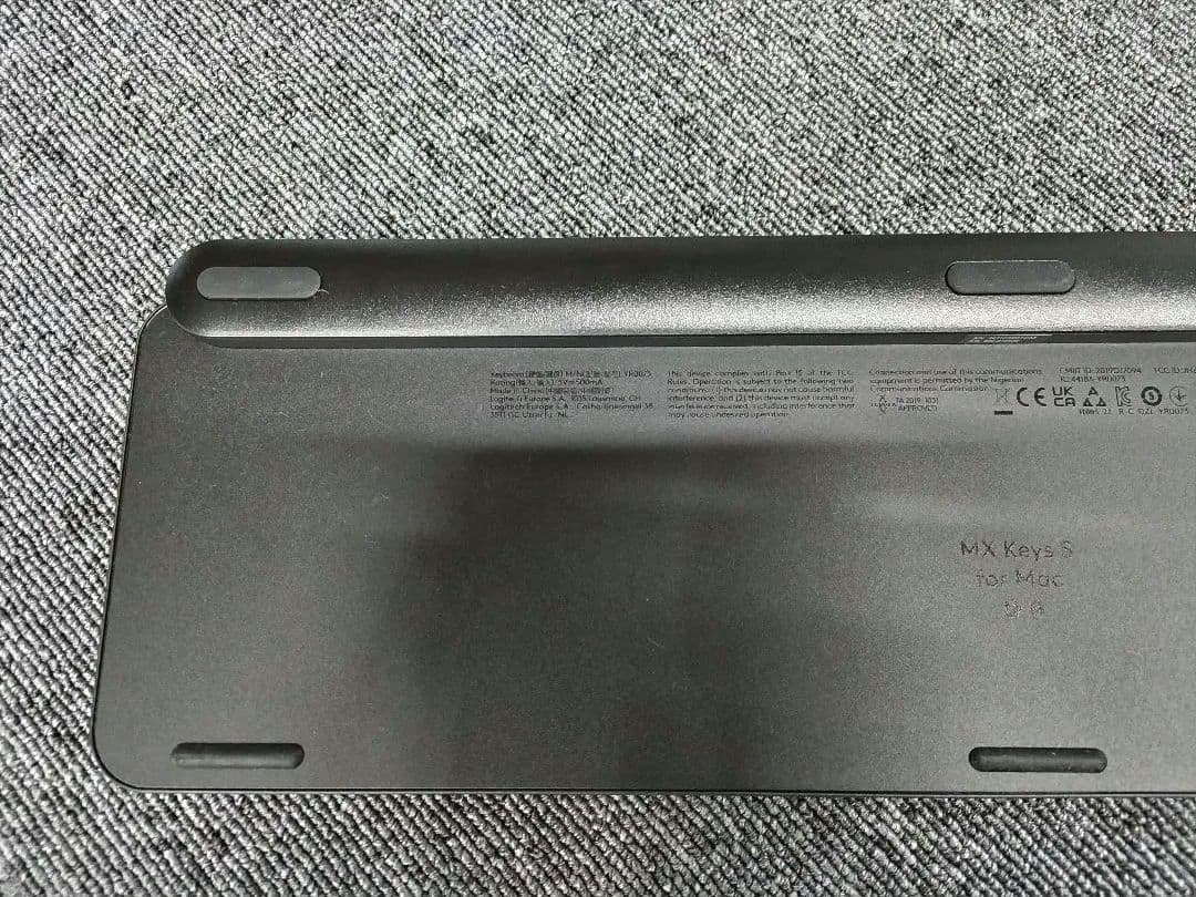 ① Logicool MX Keys S (Mac用) ロジクール KX800