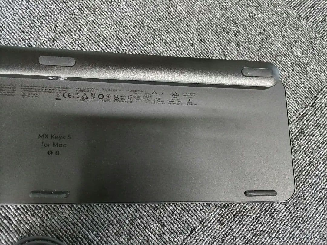 ① Logicool MX Keys S (Mac用) ロジクール KX800