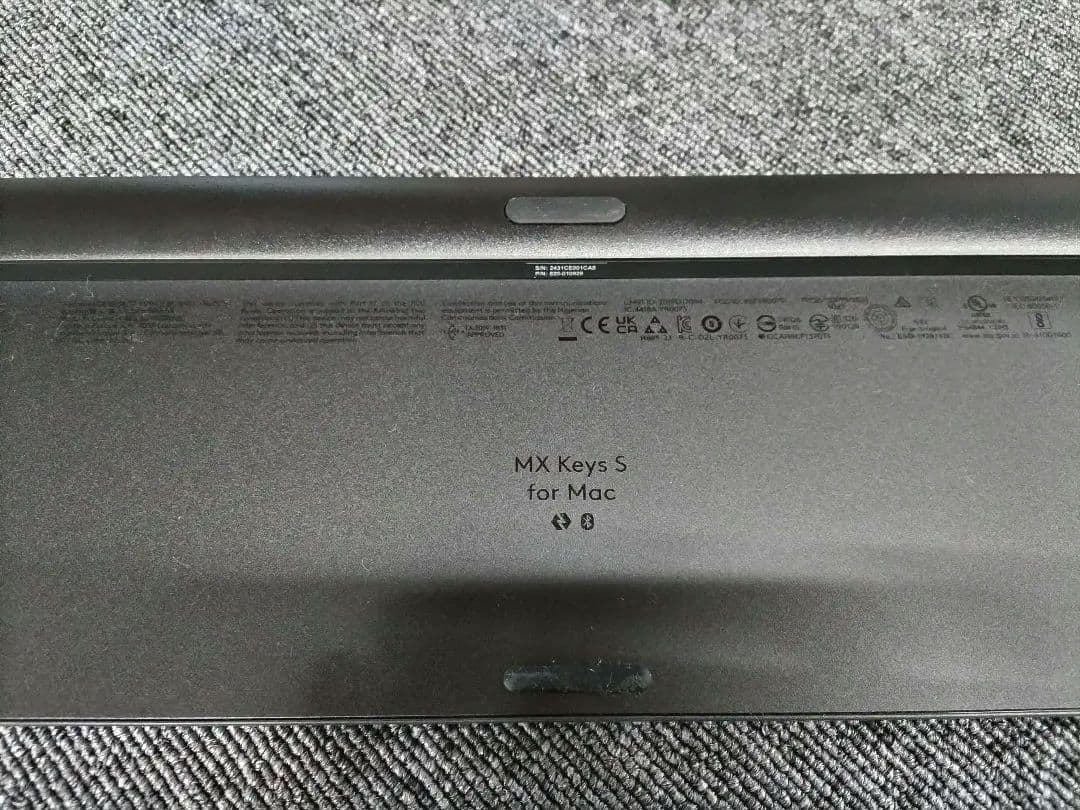 ① Logicool MX Keys S (Mac用) ロジクール KX800