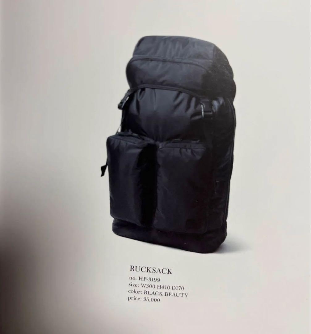 即購入OK 送料込み　ヘッドポーター　ブラックビューティー　リュックサック