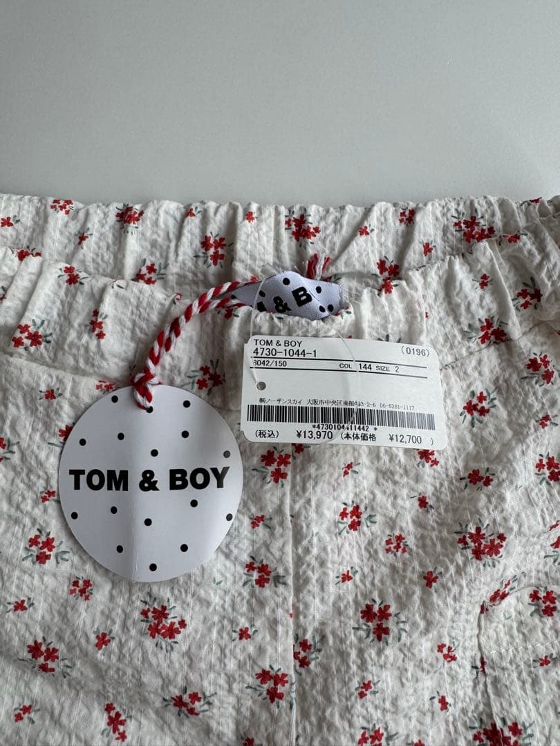 tom&boy 花柄パンツ 2y