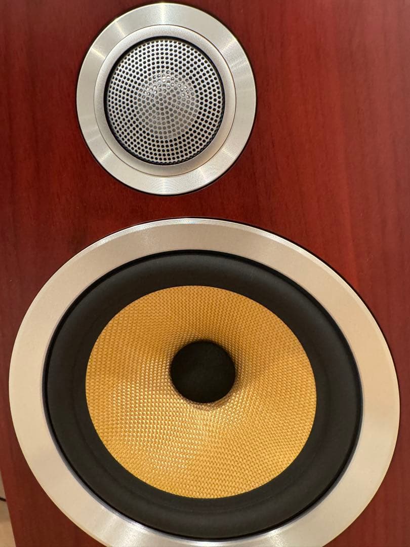 【引取り限定価格】B&W スピーカー CM5S2 ローズナットスタンドセット