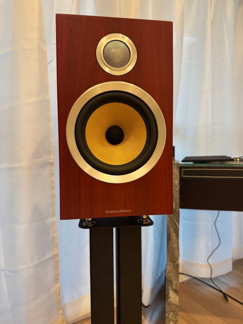 【引取り限定価格】B&W スピーカー CM5S2 ローズナットスタンドセット