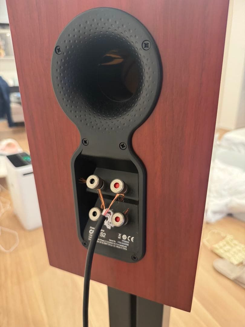 【引取り限定価格】B&W スピーカー CM5S2 ローズナットスタンドセット