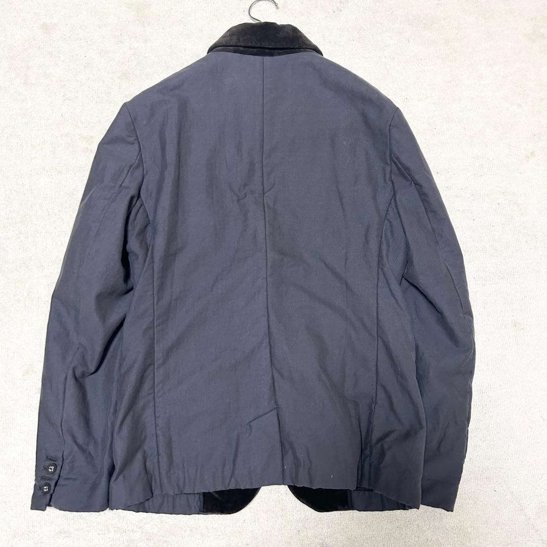 激レア　ミナペルホネン　ベロア襟　テーラードジャケット　アンコンジャケット