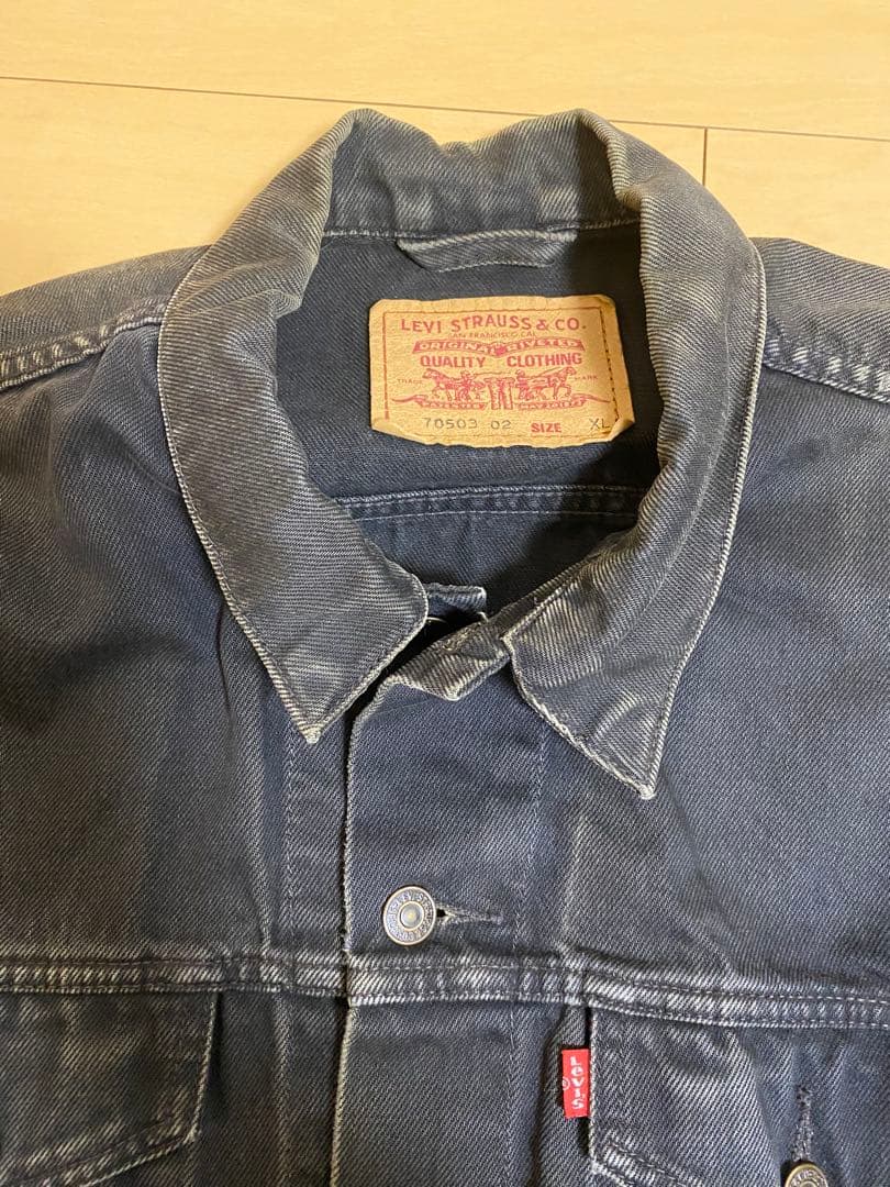 a*e様 90s Levi’s 70503 02デニムジャケット XL 後染め