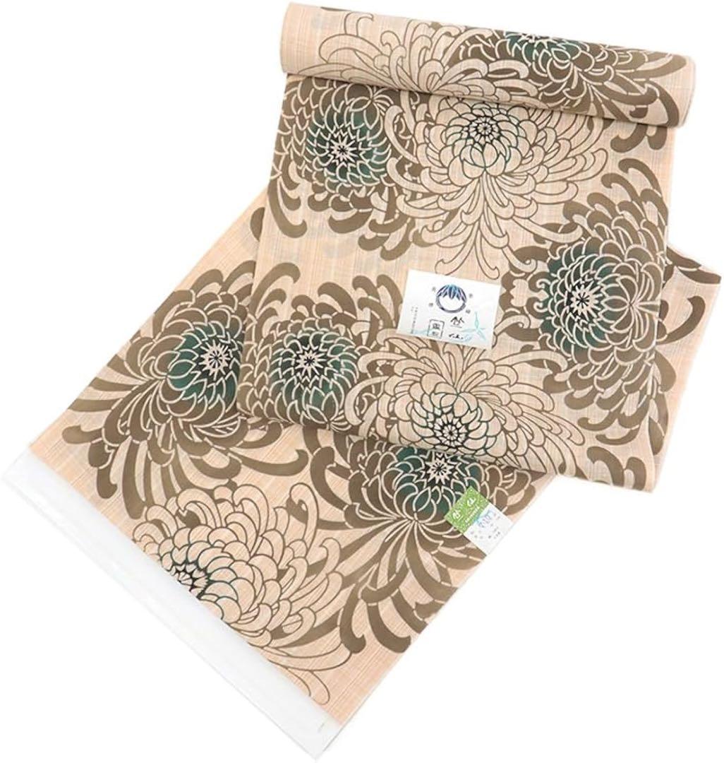 竺仙　紬浴衣（キングサイズ）乱菊