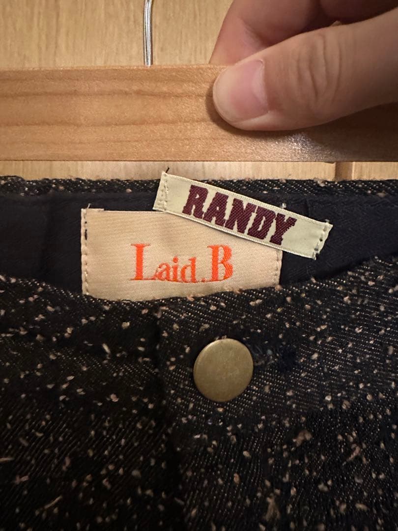 randy laid.b コラボ　Sit W-hip pants Sunset