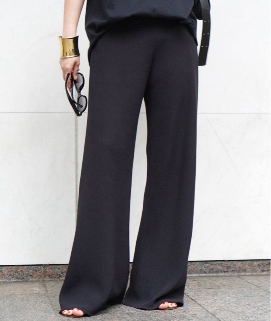 【chivi nao】AP STUDIO エラスティックパンツ 38