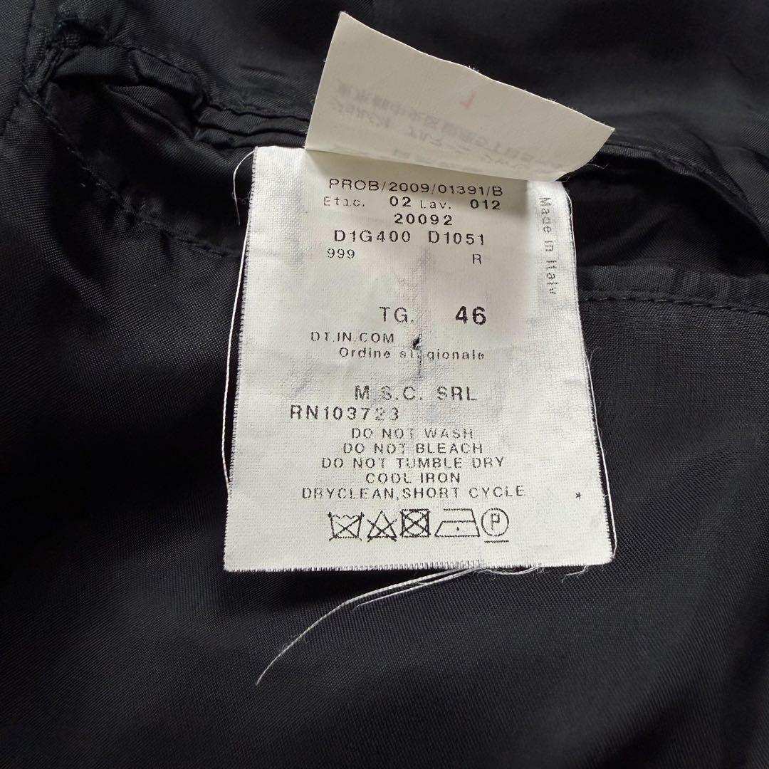 エンポリオアルマーニ ジュードライン テーラードジャケット ブラック サイズ46