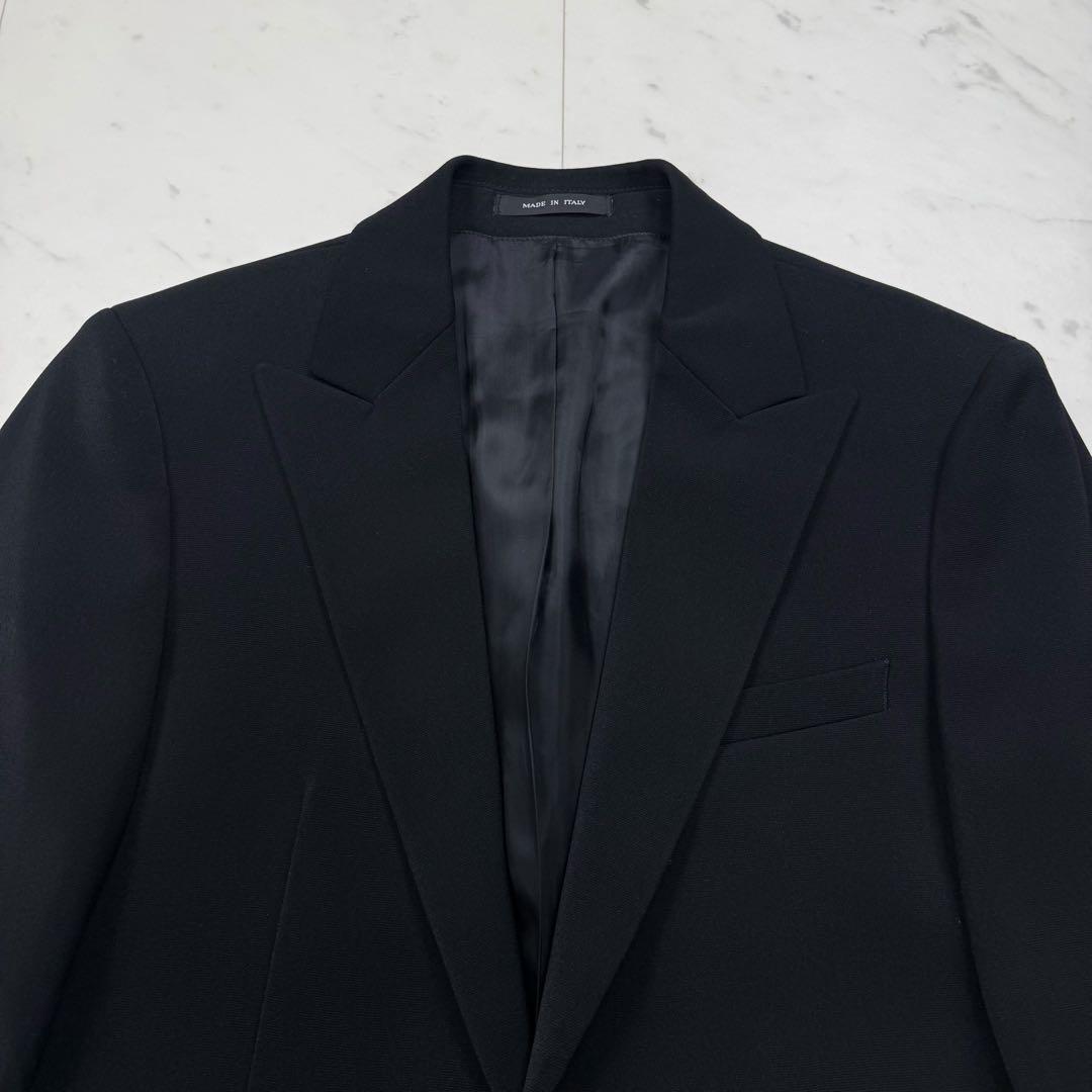 エンポリオアルマーニ ジュードライン テーラードジャケット ブラック サイズ46