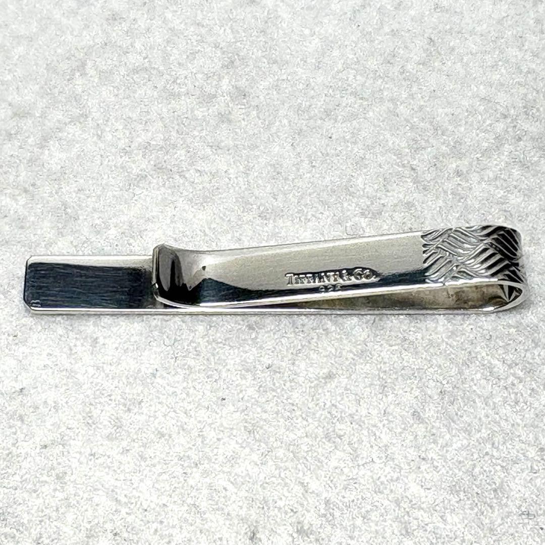 ティファニー★ネクタイピン メッシュ シルバー925 成人式 結婚式 イベント