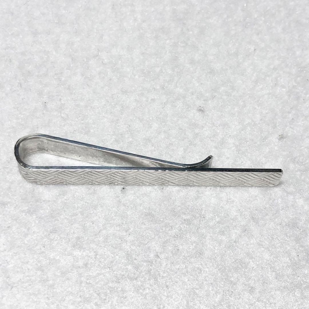 ティファニー★ネクタイピン メッシュ シルバー925 成人式 結婚式 イベント