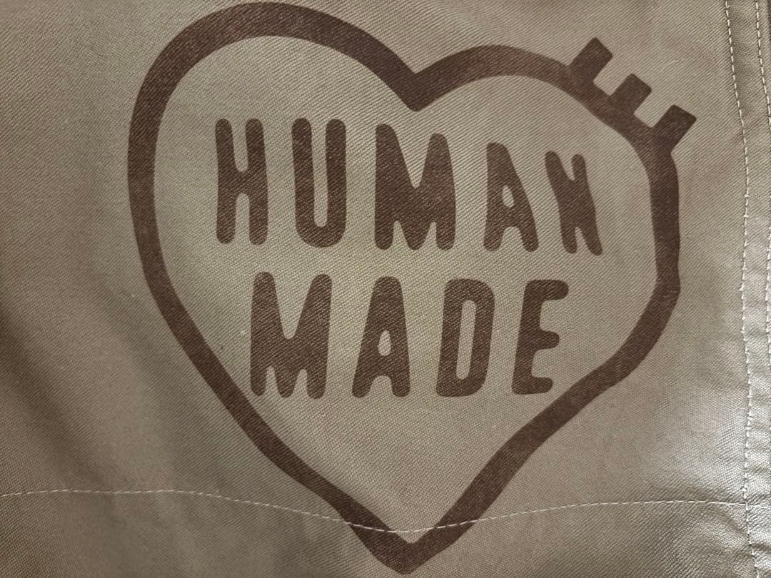HUMAN MADE ハート刺繍 ベージュチノパン
