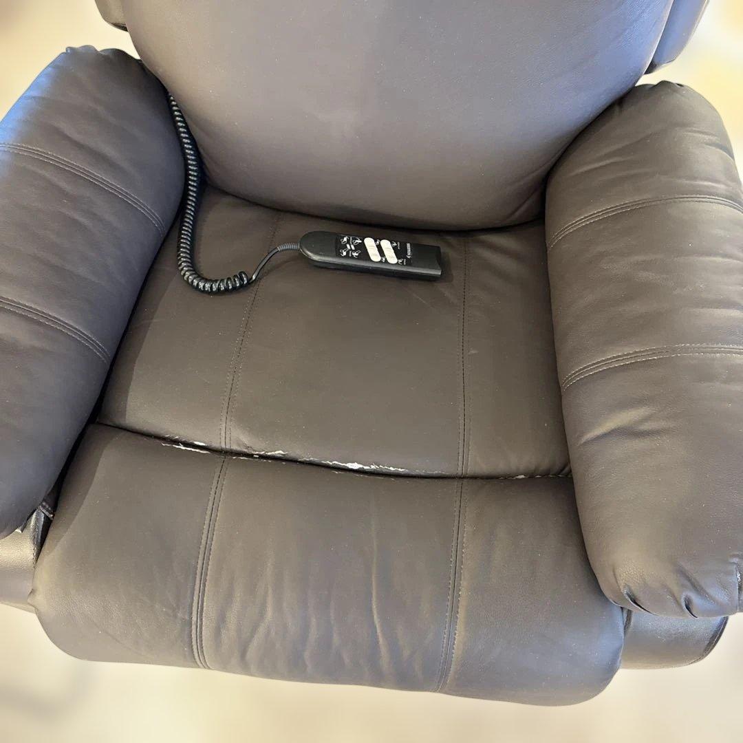 R【現地引渡し‼️】電動リクライニングチェア/シフォンジュニア/ブラウン