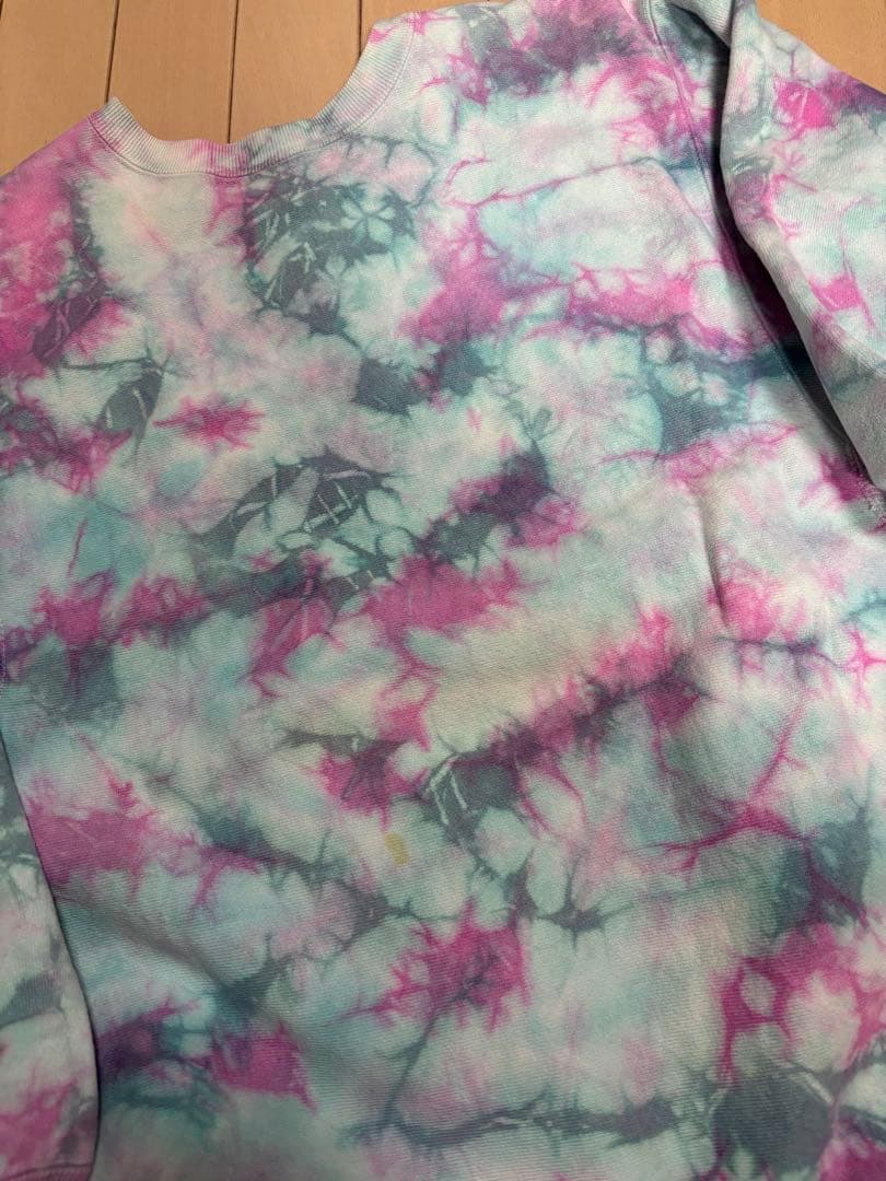 Champion リバースウィーブ スウェット タイダイ アメリカ製