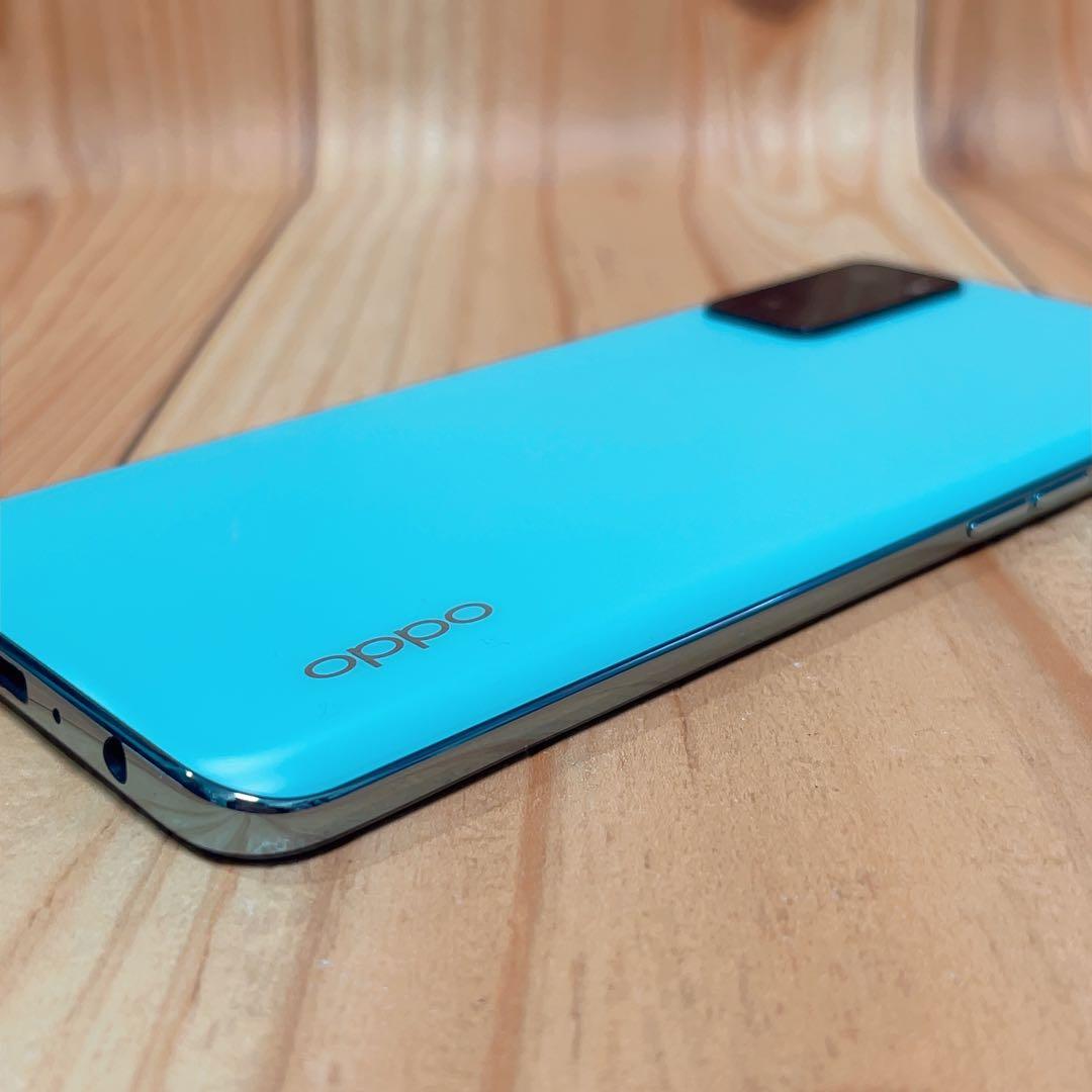 SIMフリー 本体 OPPO A55s 5G 64GB 016G4 グリーン