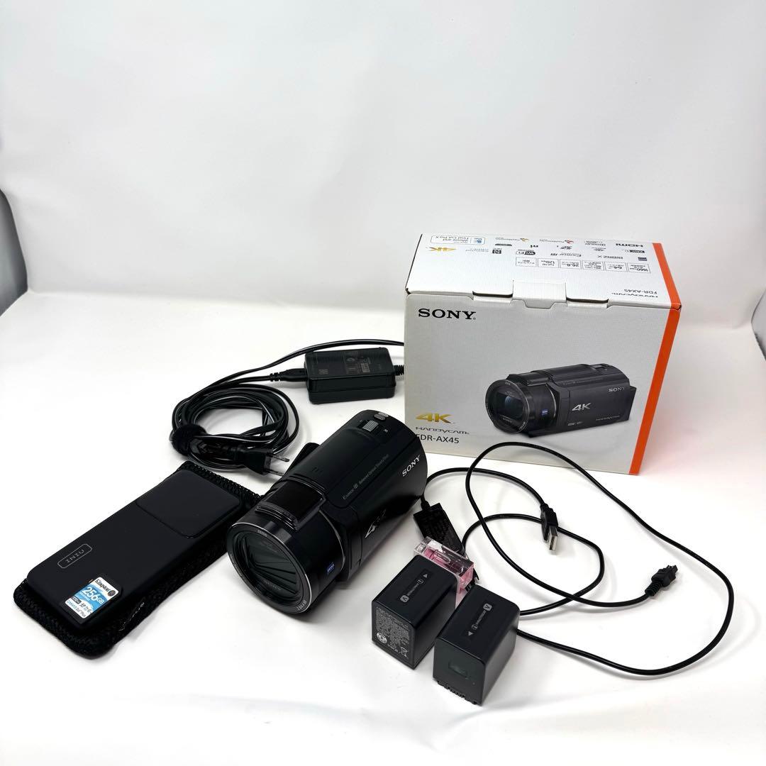 SONY FDR-AX45 ブラック デジタルビデオカメラ 【中古】