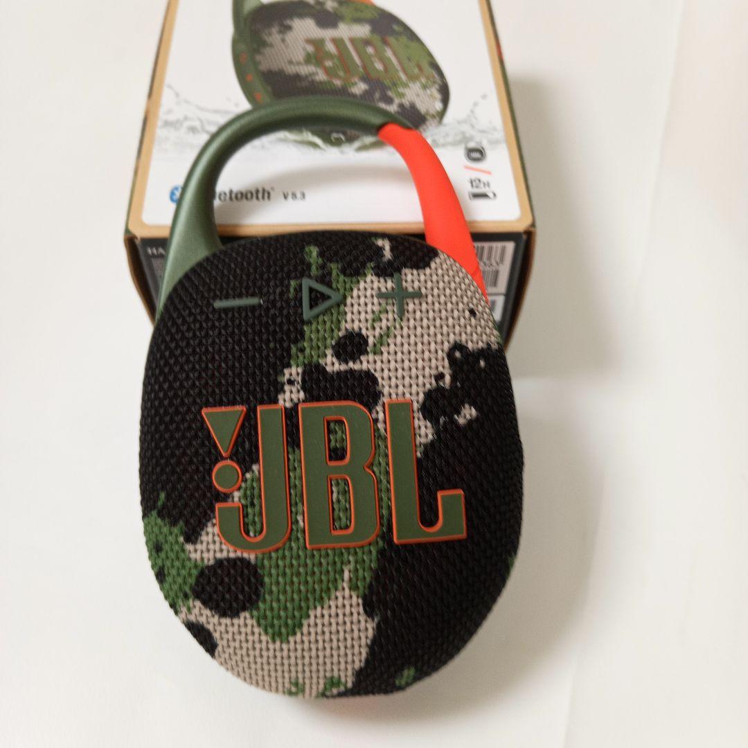 JBL CLIP5 ファンキーブラック＋スクワッド ワイヤレススピーカー 二台組