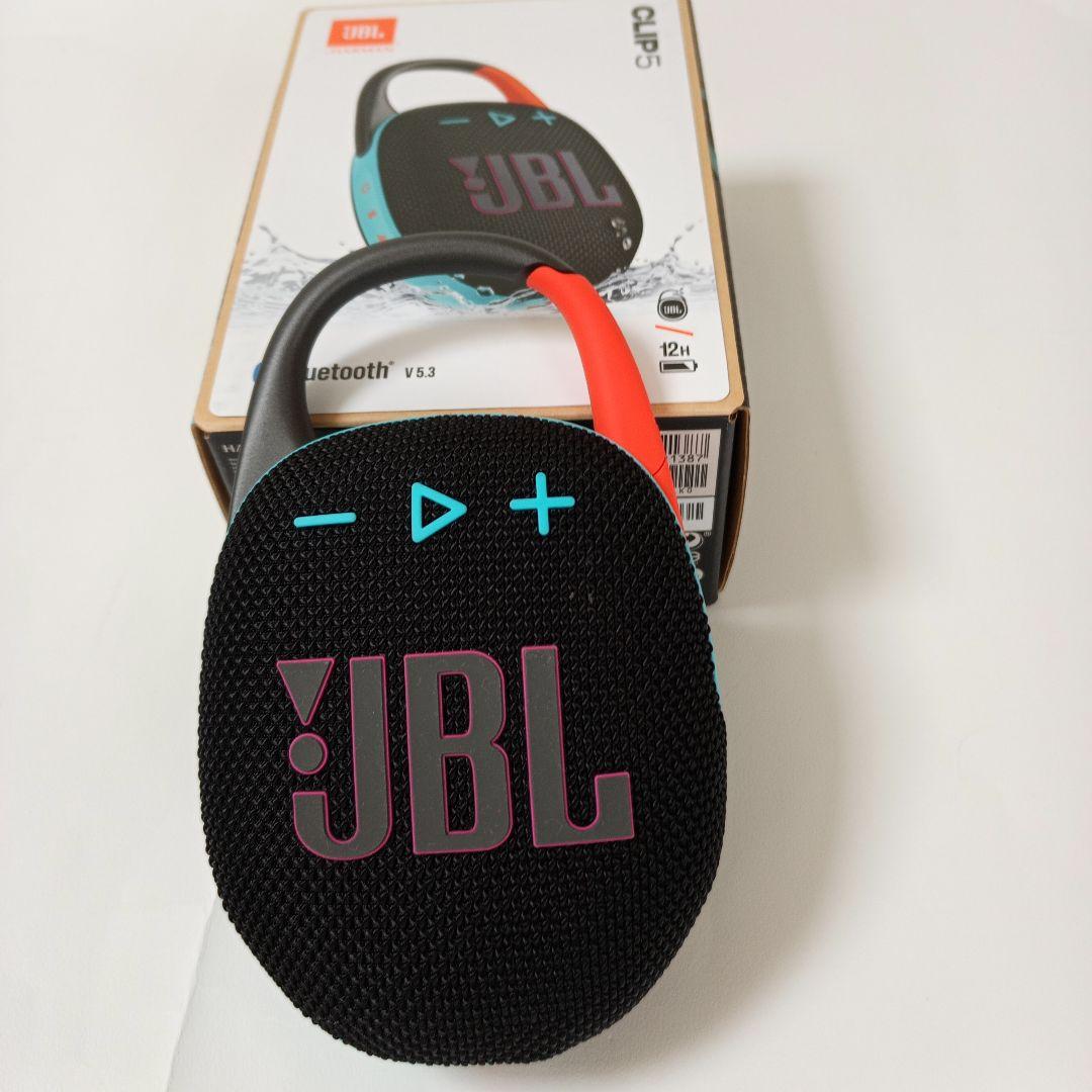 JBL CLIP5 ファンキーブラック＋スクワッド ワイヤレススピーカー 二台組