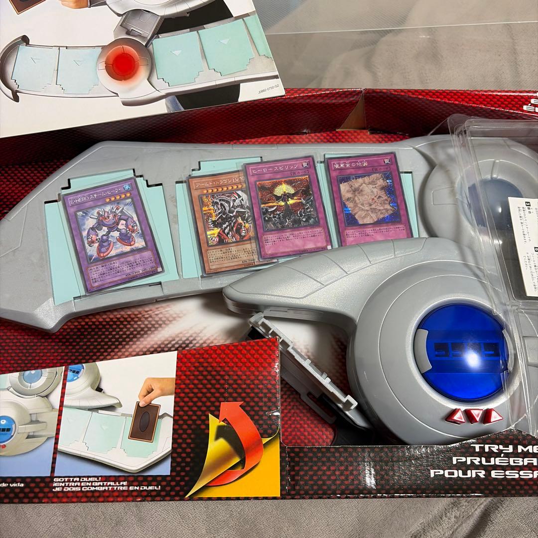 遊戯王　アカデミーデュエルディスク　特典カード4枚付き　十代編　万丈目編