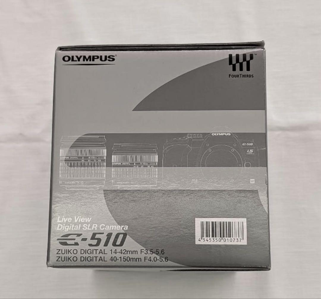 Olympus E-510 デジタル一眼レフカメラ レンズ2本付き　付属品付