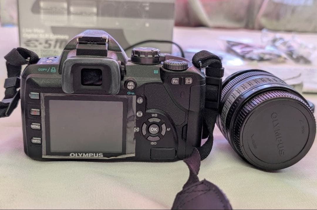 Olympus E-510 デジタル一眼レフカメラ レンズ2本付き　付属品付