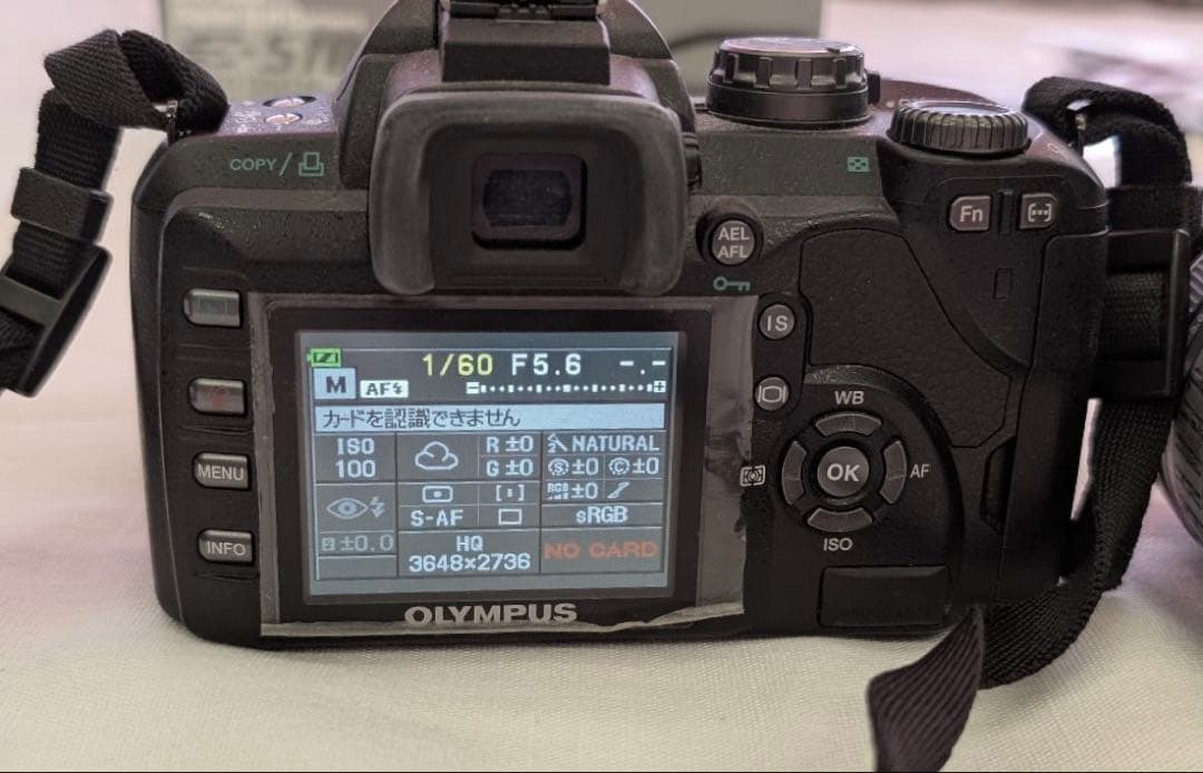 Olympus E-510 デジタル一眼レフカメラ レンズ2本付き　付属品付