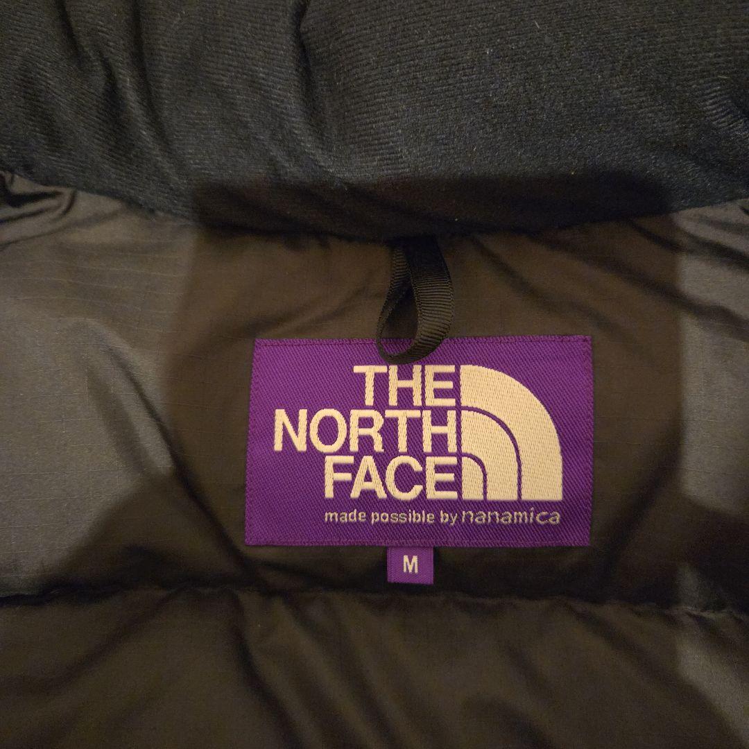 ノースフェイスパープルレーベルマウンテンショートダウンパーカー