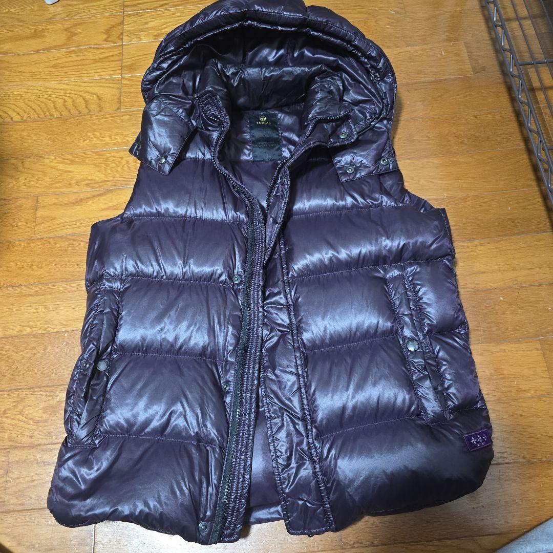 TATRAS MTA-456 パープル ダウンベスト 02