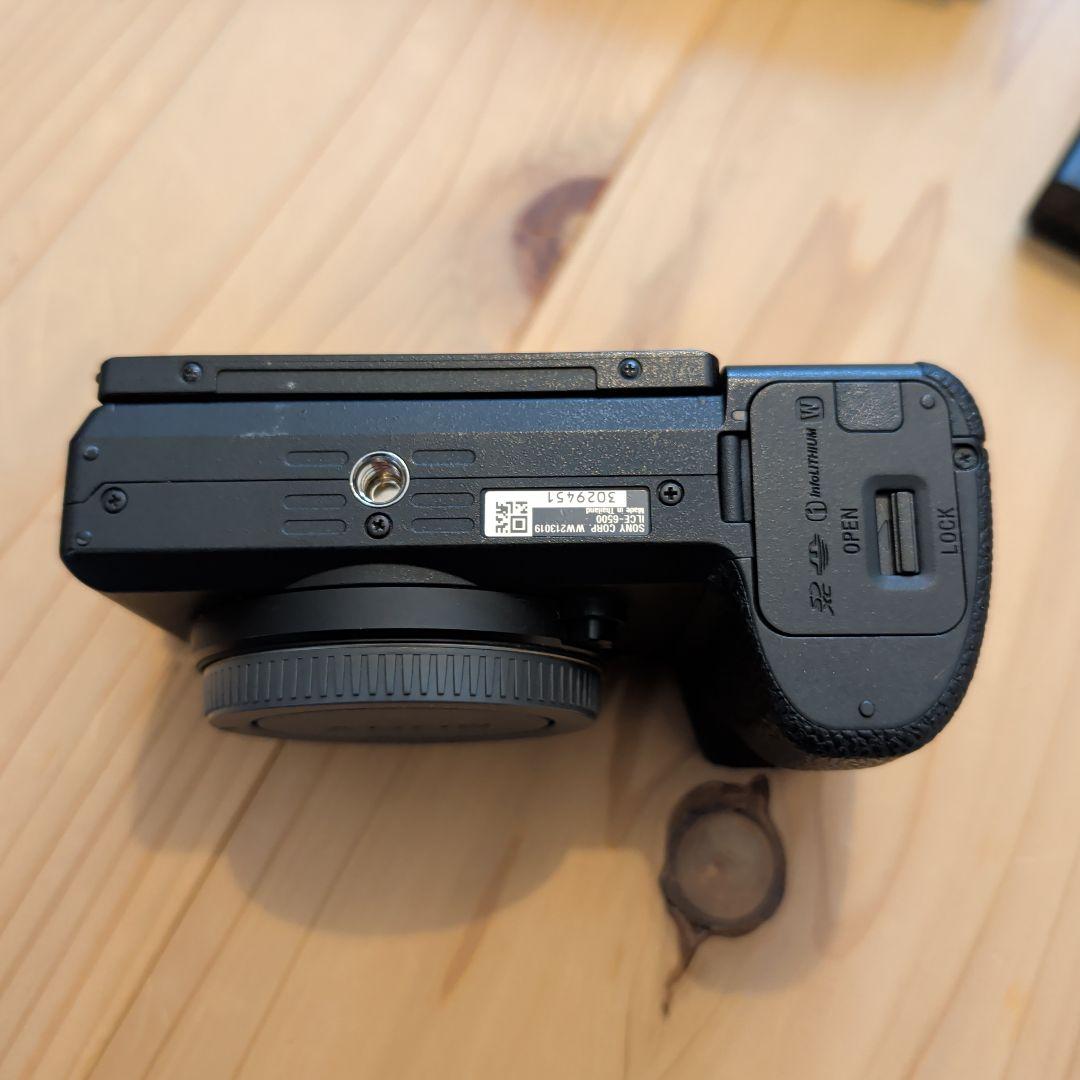 SONY α6500 ミラーレスカメラ 本体と付属品
