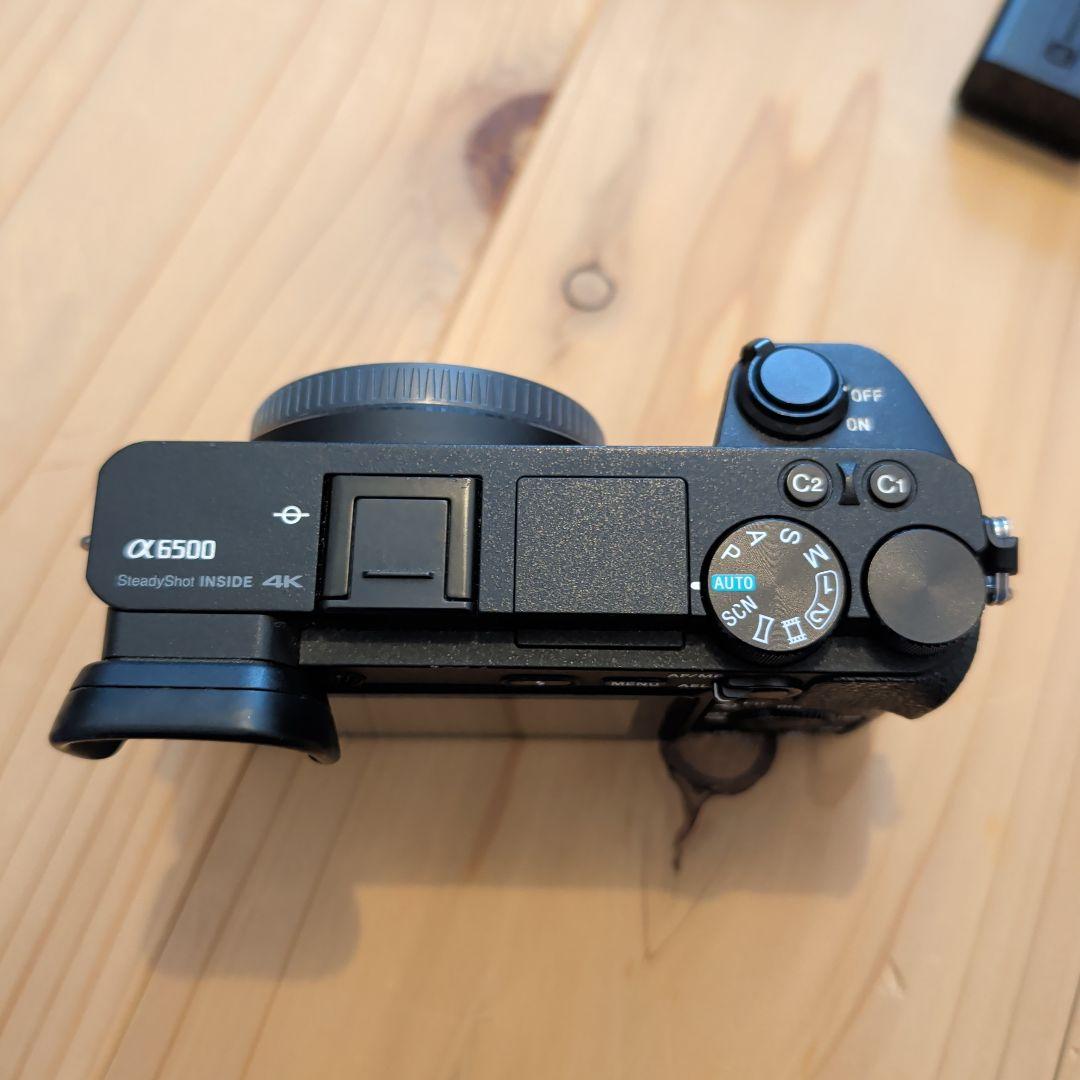 SONY α6500 ミラーレスカメラ 本体と付属品