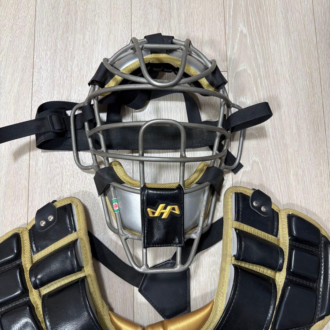 ［状態良好］ハタケヤマ　軟式　キャッチャー防具