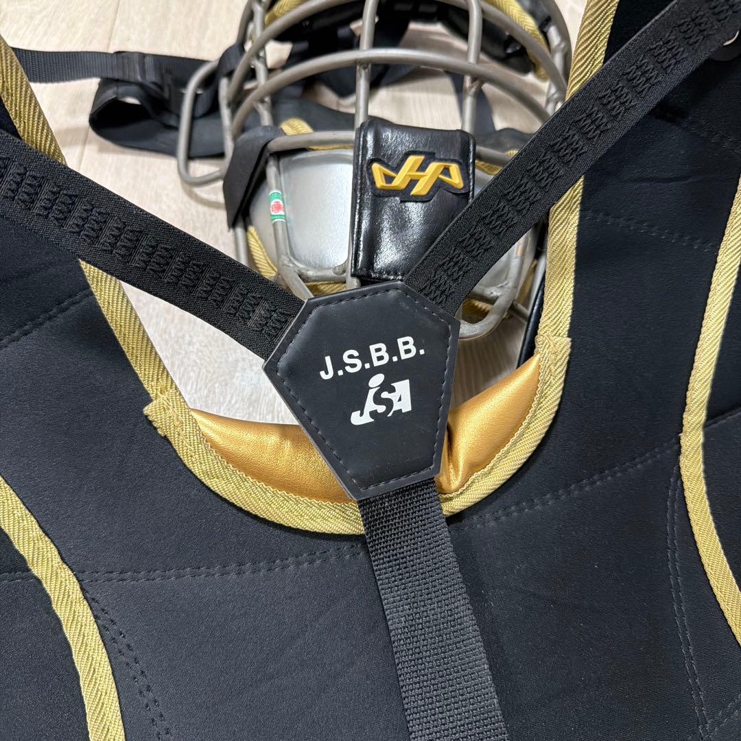 ［状態良好］ハタケヤマ　軟式　キャッチャー防具