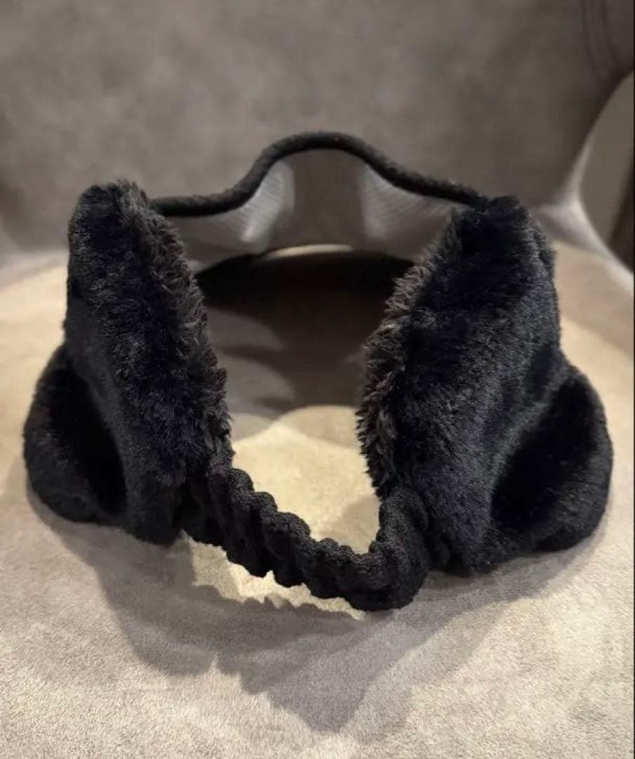 Resurrection ボアイヤーマフサンバイザー 黒