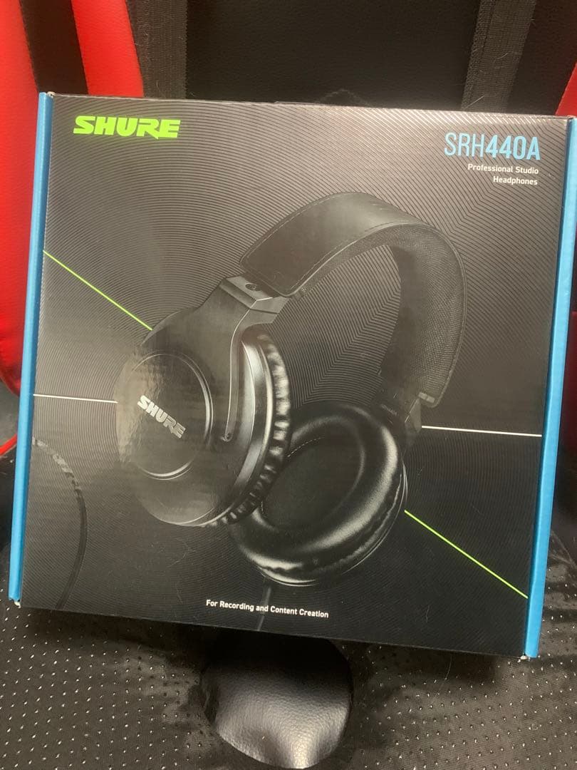 SHURE SRH440A-A ブラック ヘッドホン